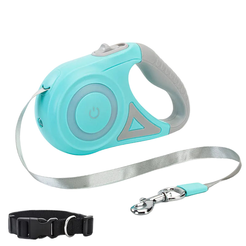 Dog Retractable Leash With Spotlight