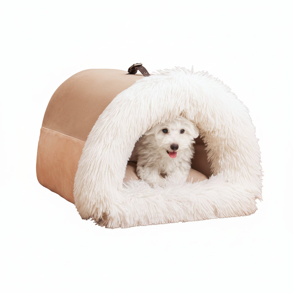 Comfortable Furry Nest Pet Bed