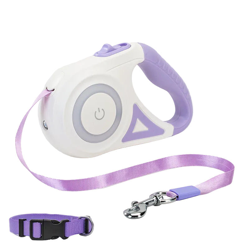 Dog Retractable Leash With Spotlight